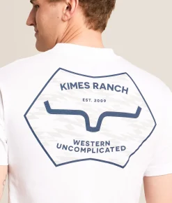 Tops | Kimes Ranch Concave T-Shirt White