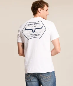 Tops | Kimes Ranch Concave T-Shirt White
