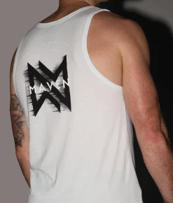 Maven Co-op Concentric Tank Top White Online