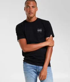 Tops | Maven Co-op Concentric T-Shirt Black
