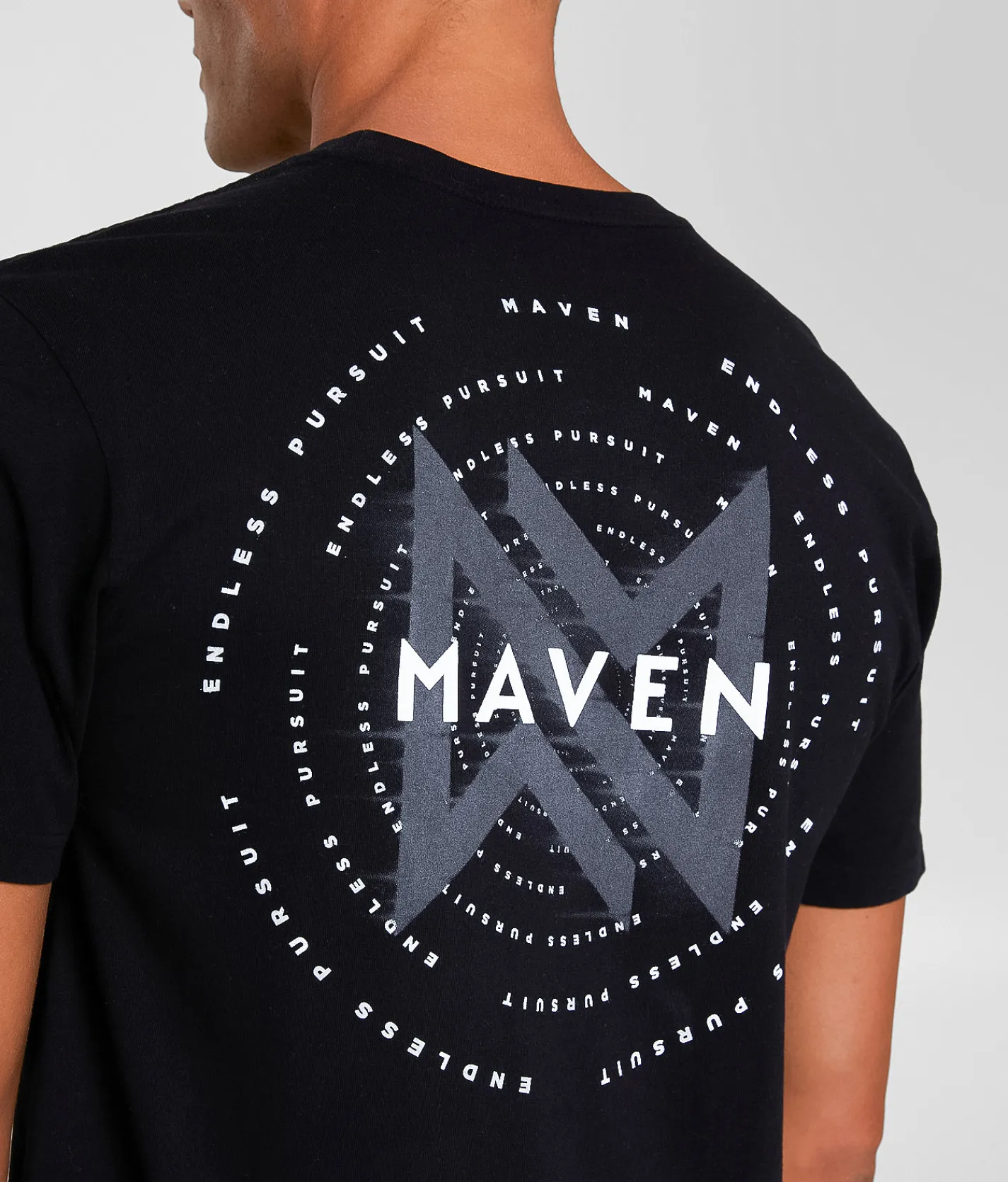 Maven Co-op Concentric T-Shirt Black Online