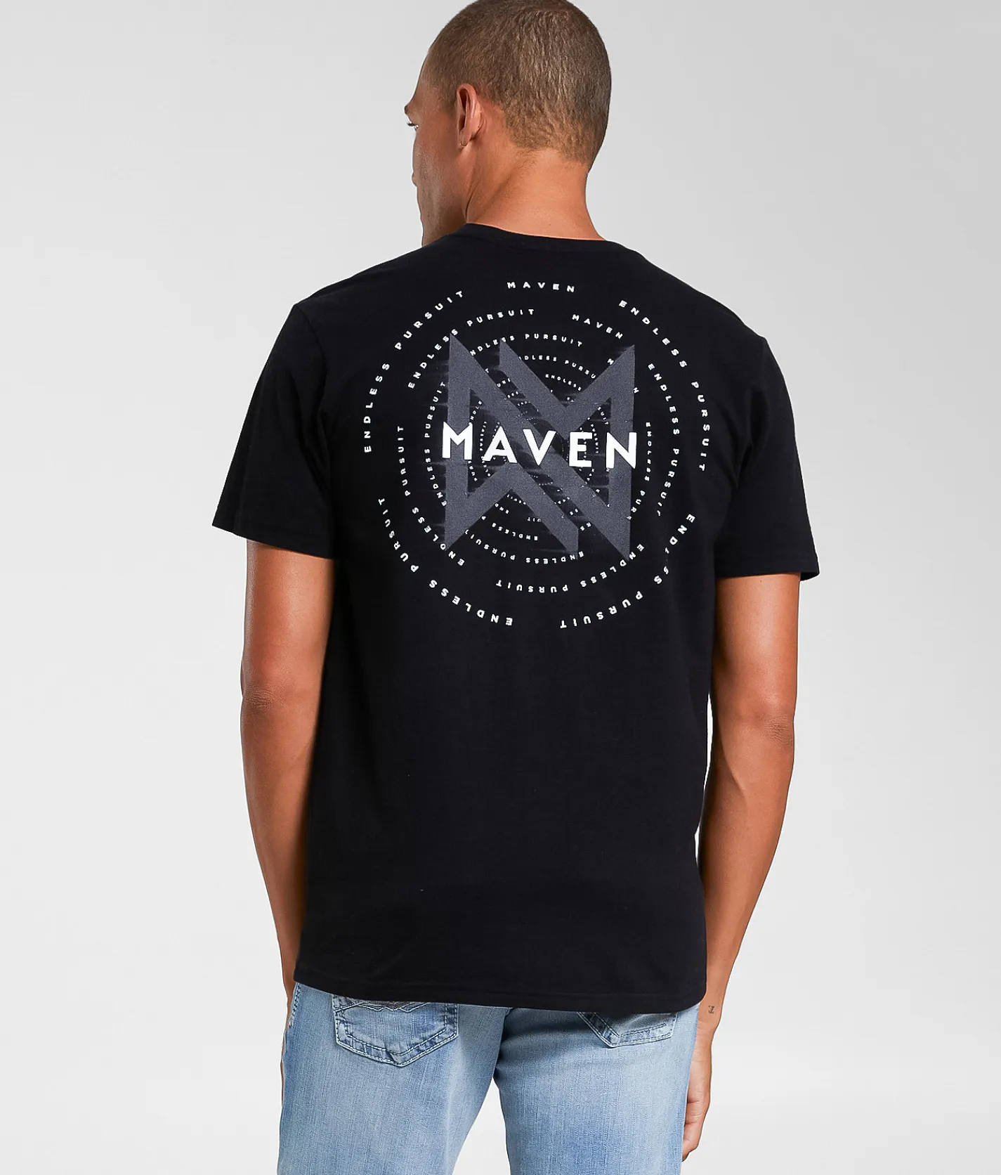 Maven Co-op Concentric T-Shirt Black Online