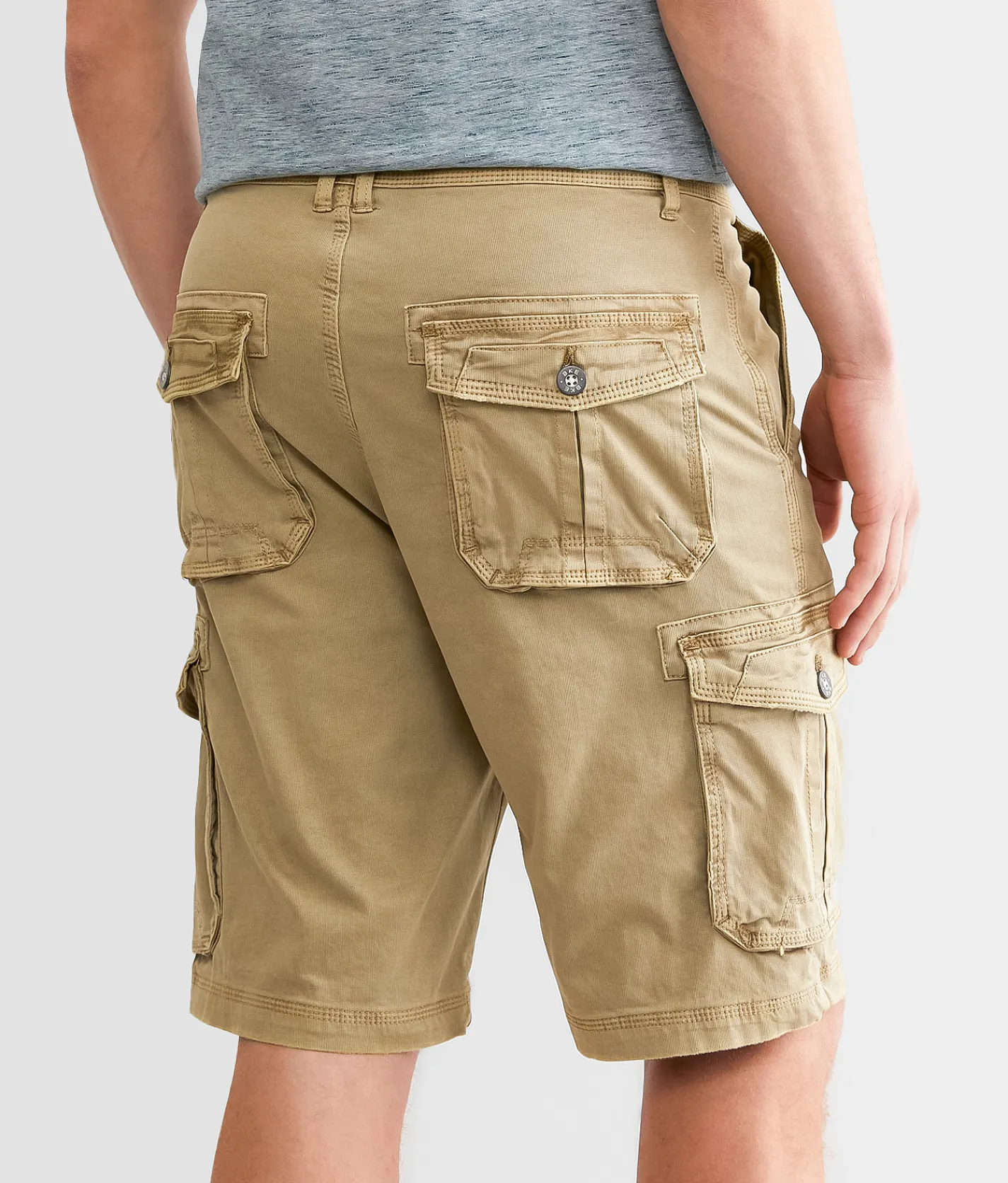 BKE Conrad Cargo Short Chinchilla Clearance