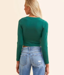 Tops | FITZ + EDDI Contour Top Crown Blue