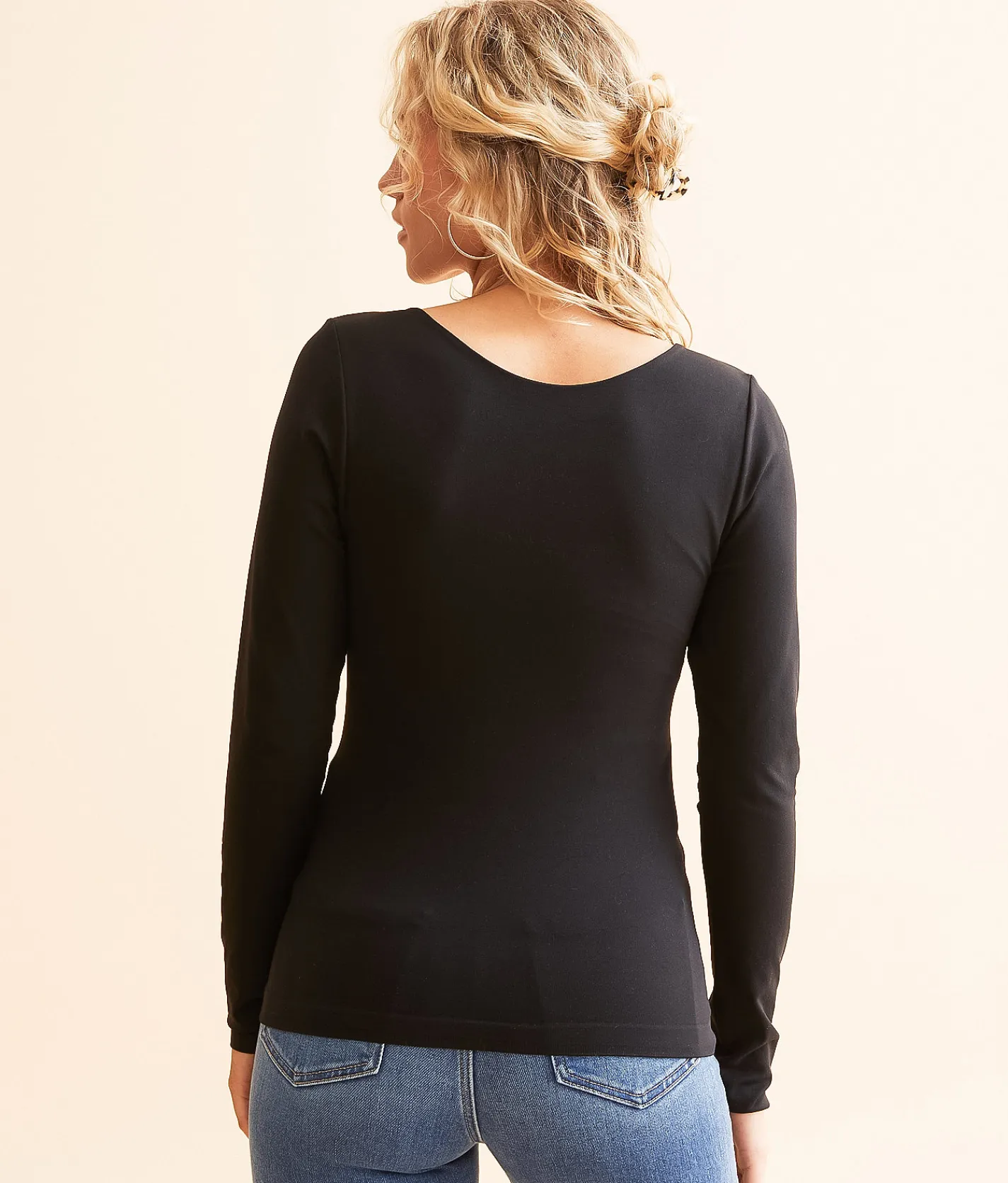 BKE core Contour Top Black Sale