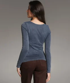 BKE core Contour Top Washed Black