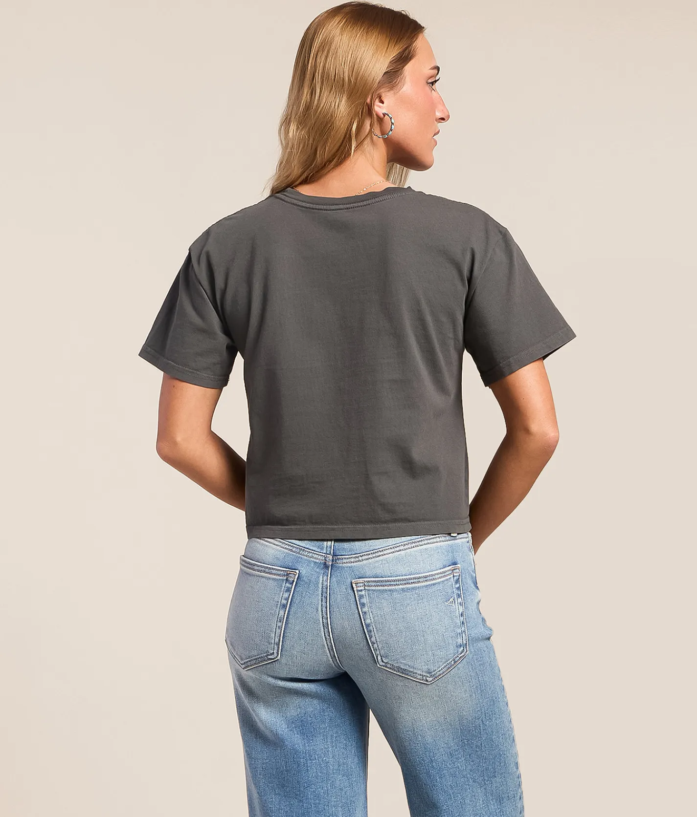 Tops | Kimes Ranch Cool Jack Cropped T-Shirt Pepper