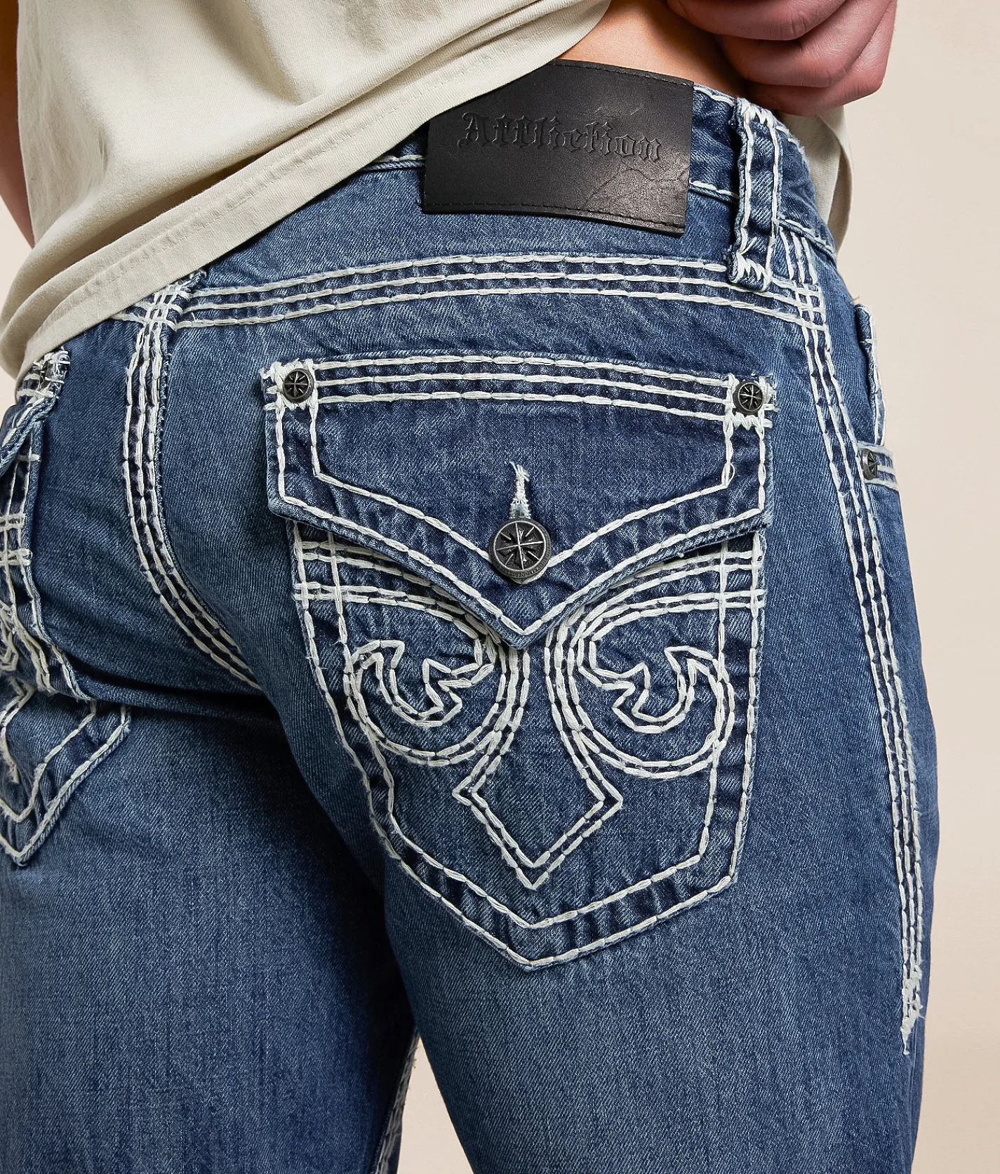 Sale Jeans|Bottoms | Affliction Cooper Relaxed Straight Jean Lawson