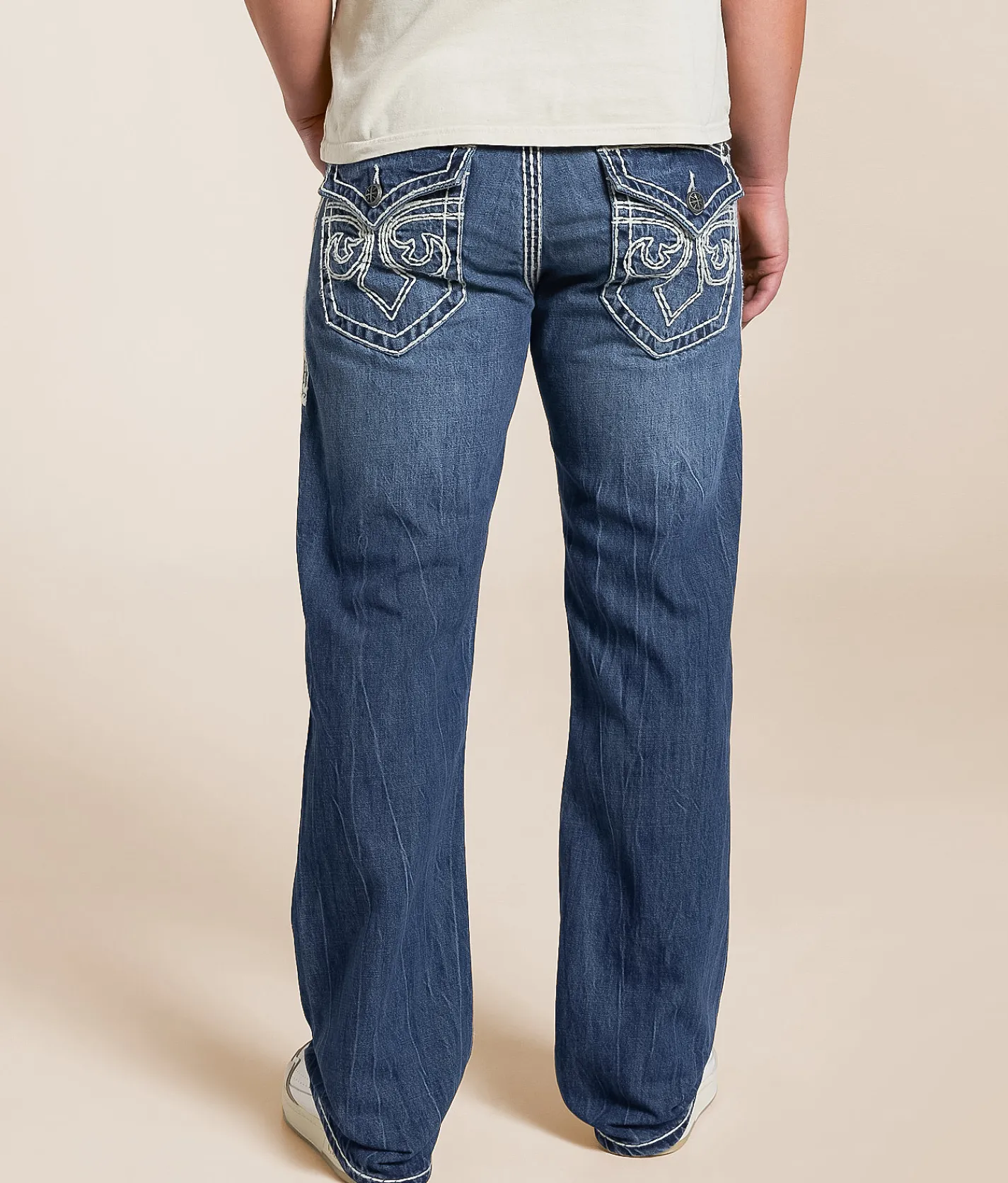 Sale Jeans|Bottoms | Affliction Cooper Relaxed Straight Jean Lawson