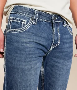 Sale Jeans|Bottoms | Affliction Cooper Relaxed Straight Jean Lawson