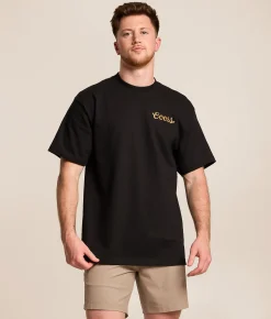Tops|Graphic T-Shirts | tee luv Coors Bandana T-Shirt Black