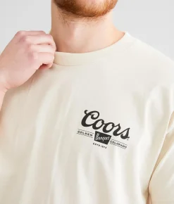 tee luv Coors Banquet Beer T-Shirt Cream Online