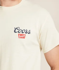 Graphic T-Shirts | Brew City Coors Banquet Bull Rider T-Shirt Natural