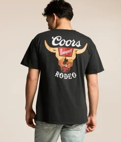 Changes Coors Banquet Bull Rider T-Shirt Black Online