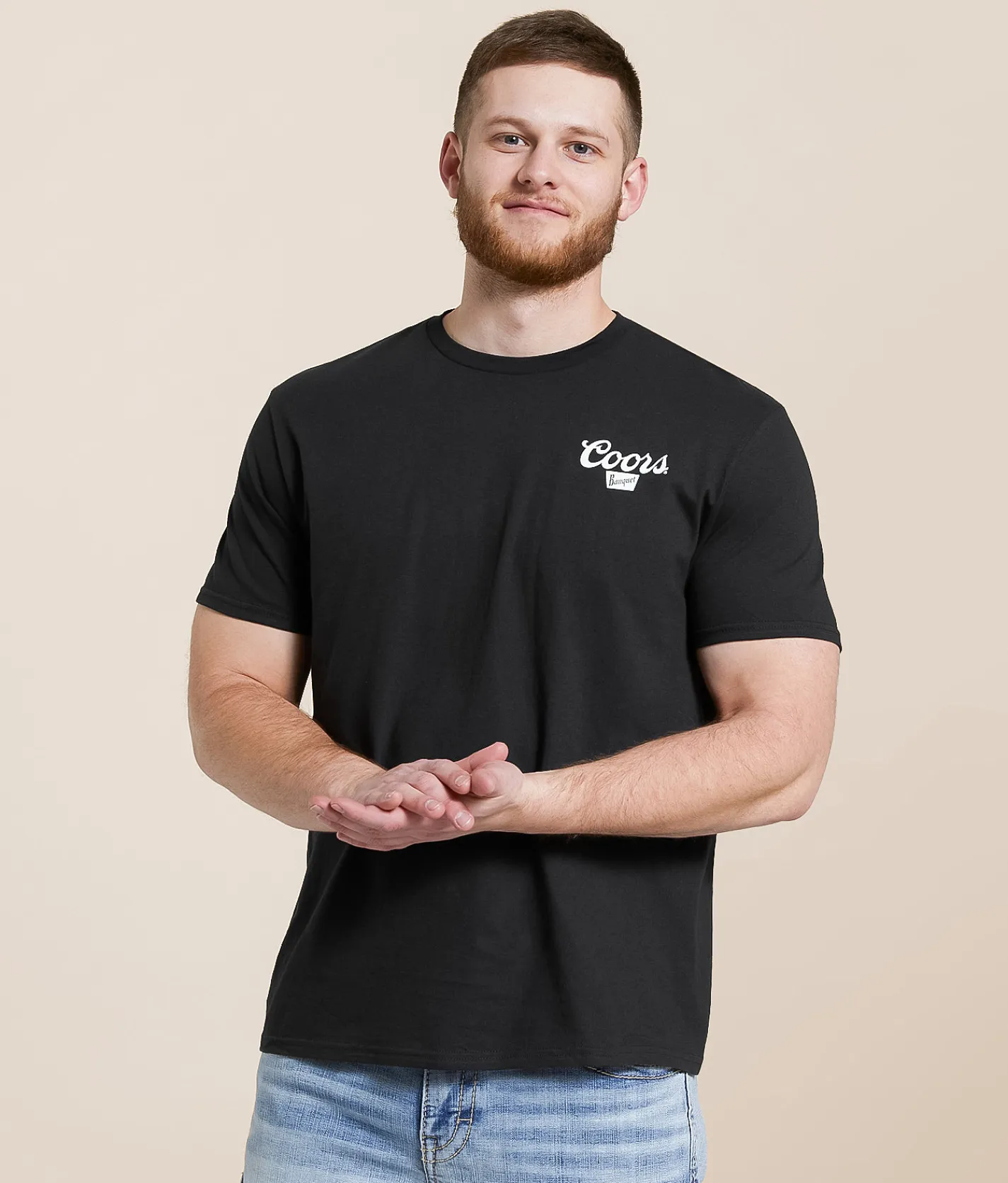 Graphic T-Shirts | Changes Coors Banquet Cowboy T-Shirt Black