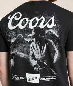 Graphic T-Shirts | Changes Coors Banquet Cowboy T-Shirt Black
