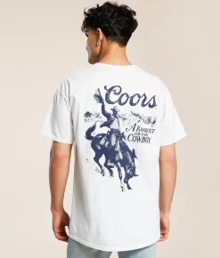 Tops|Graphic T-Shirts | Screen Stars Coors Banquet For Everybody T-Shirt Vintage White