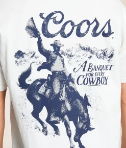 Tops|Graphic T-Shirts | Screen Stars Coors Banquet For Everybody T-Shirt Vintage White