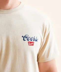 Brew City Coors Banquet Heritage T-Shirt Sand New