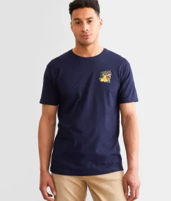 Graphic T-Shirts | Brixton Coors Banquet Hops T-Shirt Navy