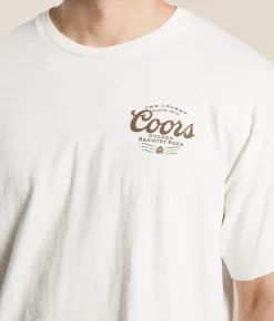 Graphic T-Shirts | Junkfood Coors Banquet Lasso T-Shirt Vintage White