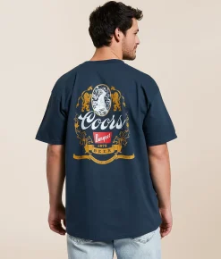 tee luv Coors Banquet Legacy T-Shirt Navy