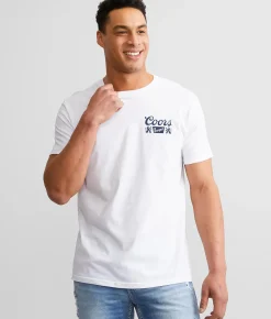 Graphic T-Shirts | tee luv Coors Banquet 6 Pack T-Shirt White