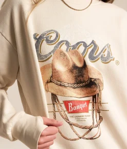 The Laundry Room™ Coors Banquet Pullover Bone New