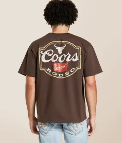 Changes Coors Banquet Rodeo T-Shirt Dark Brown Best