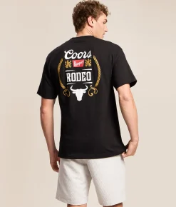 Tops|Graphic T-Shirts | tee luv Coors Banquet Rodeo T-Shirt Black