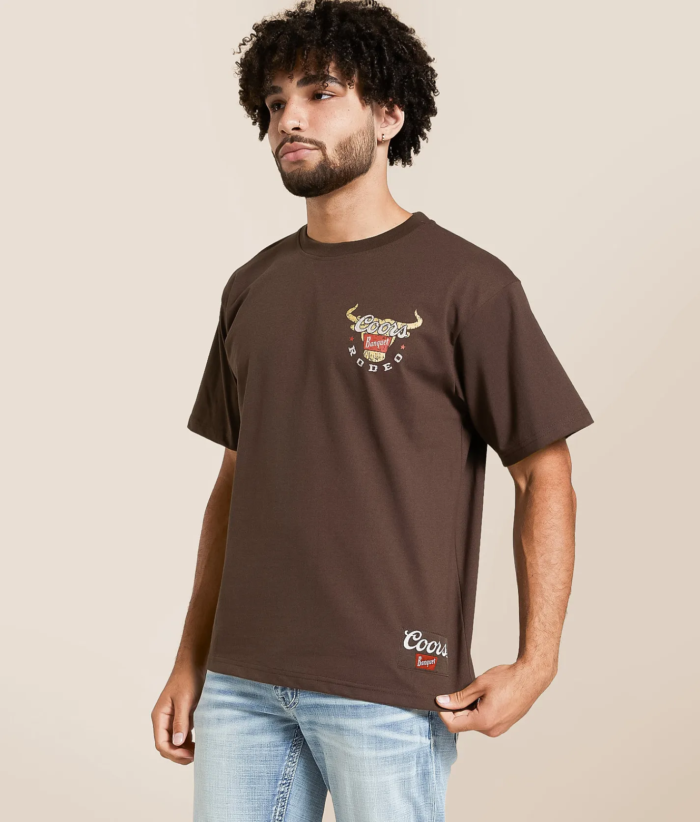 Graphic T-Shirts | Changes Coors Banquet Rodeo T-Shirt Dark Brown