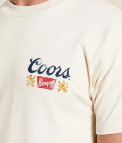 Tops|Graphic T-Shirts | tee luv Coors Banquet Rodeo T-Shirt Cream