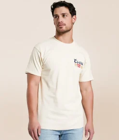 Tops|Graphic T-Shirts | tee luv Coors Banquet Rodeo T-Shirt Cream