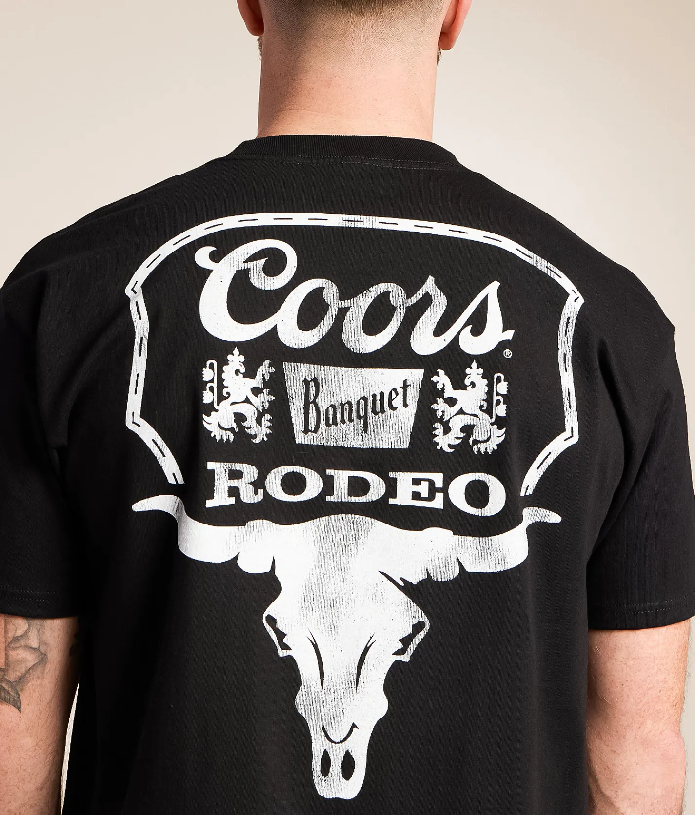 Tops | tee luv Coors Banquet Rodeo T-Shirt Black