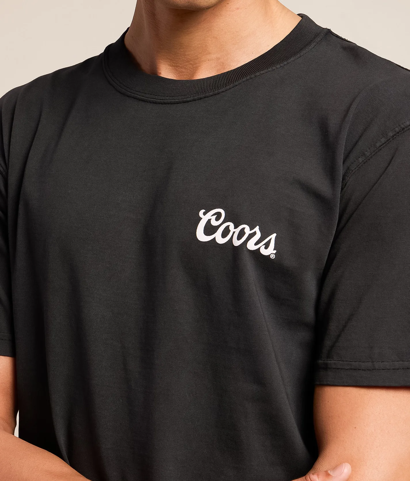 Tops|Graphic T-Shirts | Changes Coors Banquet Rope T-Shirt Black