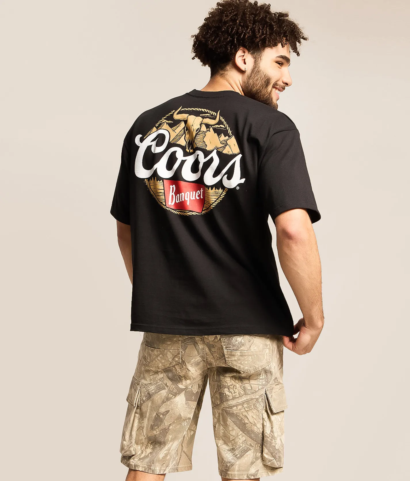 Tops | Changes Coors Banquet Skull Rope Mountain T-Shirt Black