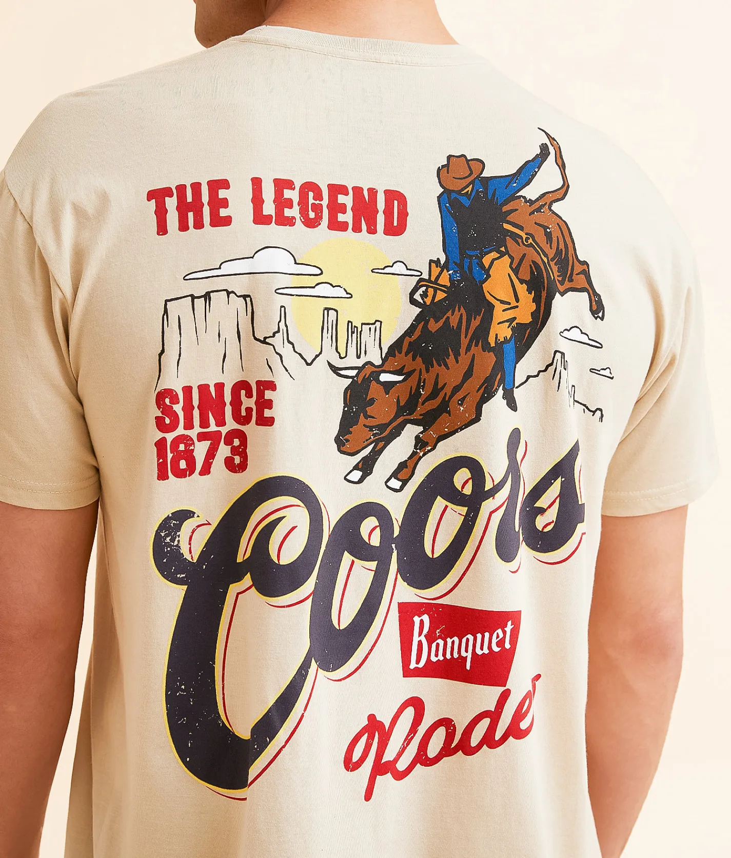 Changes Coors Banquet The Legend T-Shirt Natural Online