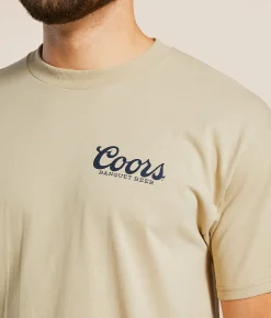 tee luv Coors Banquet T-Shirt Sand Hot