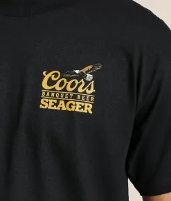 Tops|Graphic T-Shirts | Seager Coors Banquet T-Shirt Black