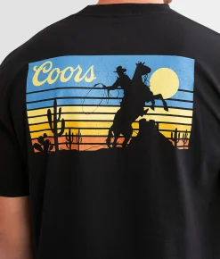 Graphic T-Shirts | tee luv Coors Banquet T-Shirt Black