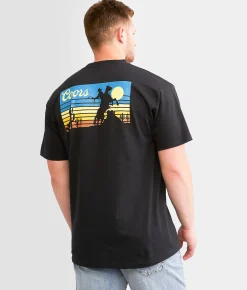 Graphic T-Shirts | tee luv Coors Banquet T-Shirt Black
