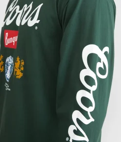 Graphic T-Shirts | tee luv Coors Banquet T-Shirt Forest Green