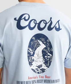 tee luv Coors Banquet T-Shirt Good Grey