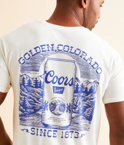 Graphic T-Shirts | Retro Brand Coors Banquet T-Shirt Vintage White