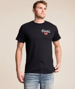 Graphic T-Shirts | American Needle Coors Banquet T-Shirt Black