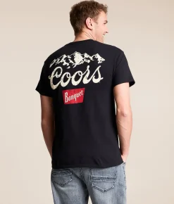 Graphic T-Shirts | American Needle Coors Banquet T-Shirt Black