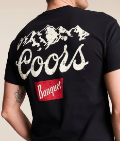 Graphic T-Shirts | American Needle Coors Banquet T-Shirt Black