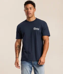 tee luv Coors Banquet T-Shirt Navy Online