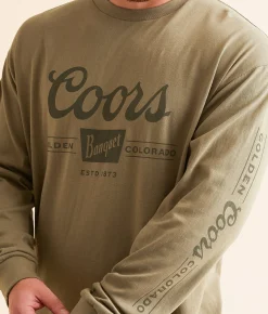 Graphic T-Shirts | tee luv Coors Banquet T-Shirt Prairie Dust