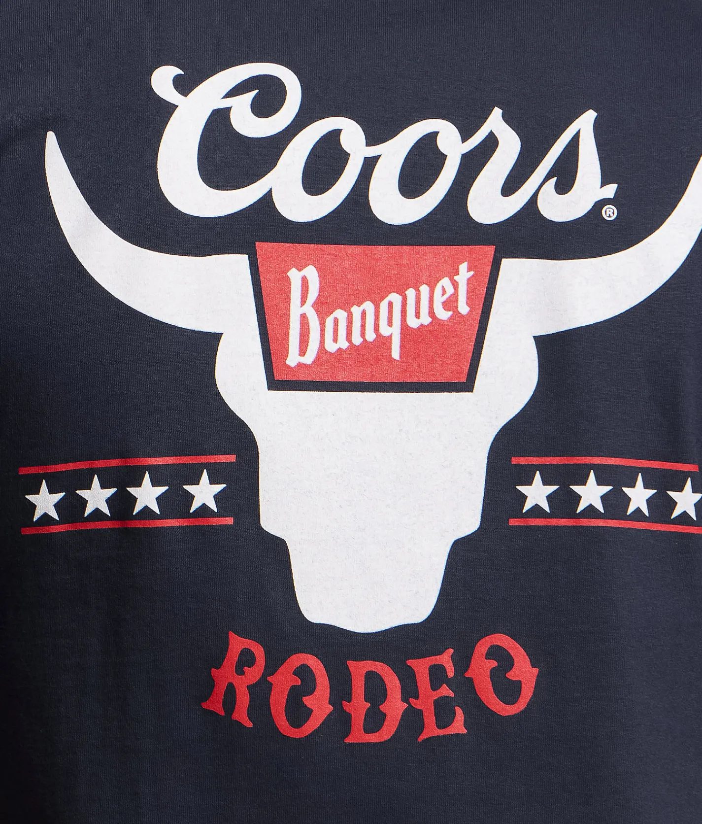 tee luv Coors Banquet T-Shirt Navy